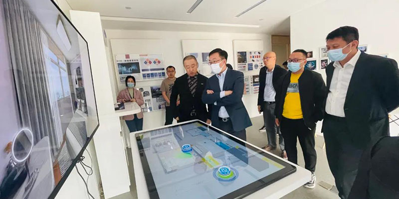 中國工商銀行北京分行領導體驗真家科技裸眼VR技術 好評連連
